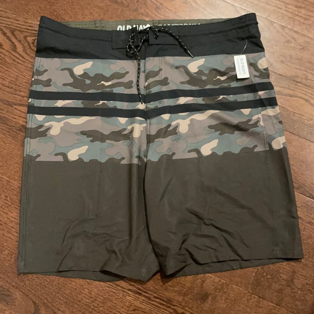 Old Navy camouflage board shorts